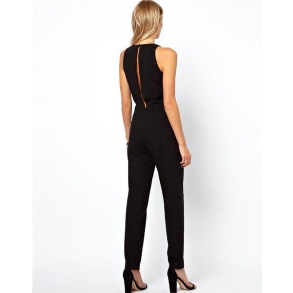 Sexy Jumpsuits Suits Behind Hollow Out